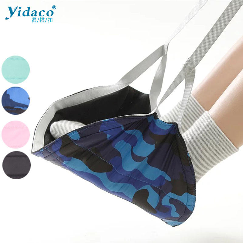 Portable Footrest Airplane Travel Plane Foot Rest with Sleepy Foot Hammock Travel Accessories