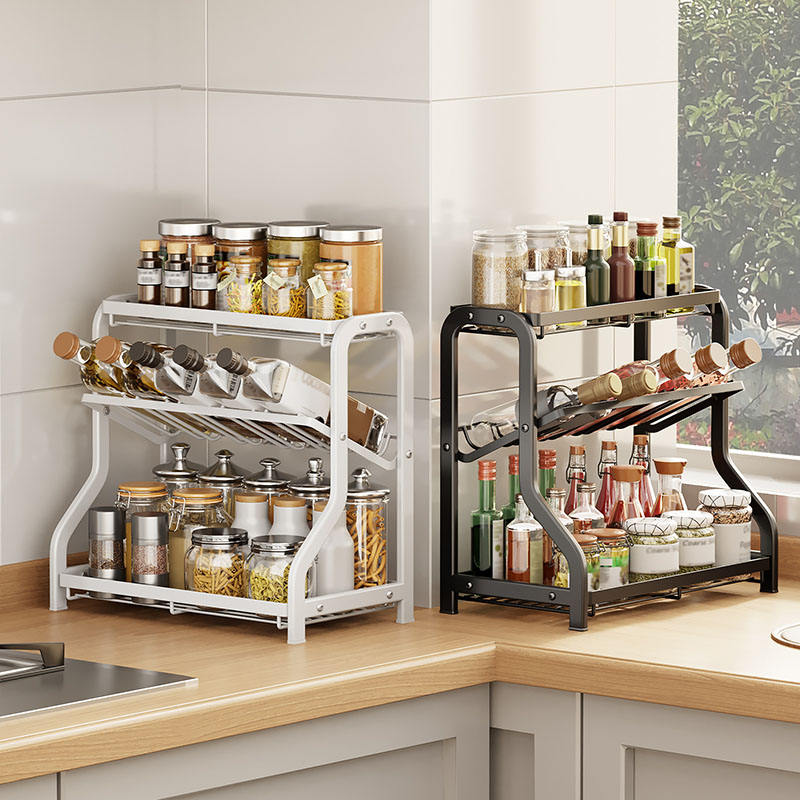Large Capacity Shelf Kitchen Storage Practical Solid Shelf Kitchen Rack Kitchen Storage Tools